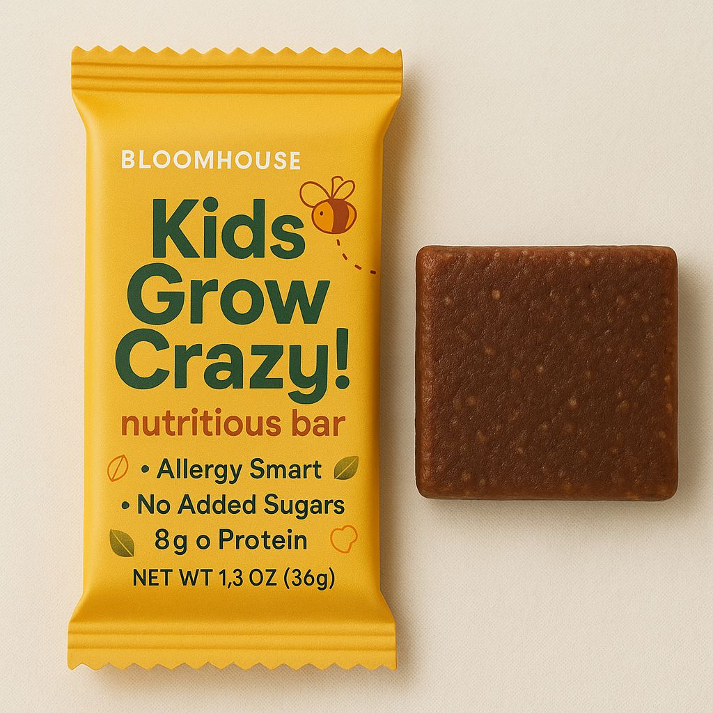 Kids Grow Crazy! nutritious bar, pack of 10