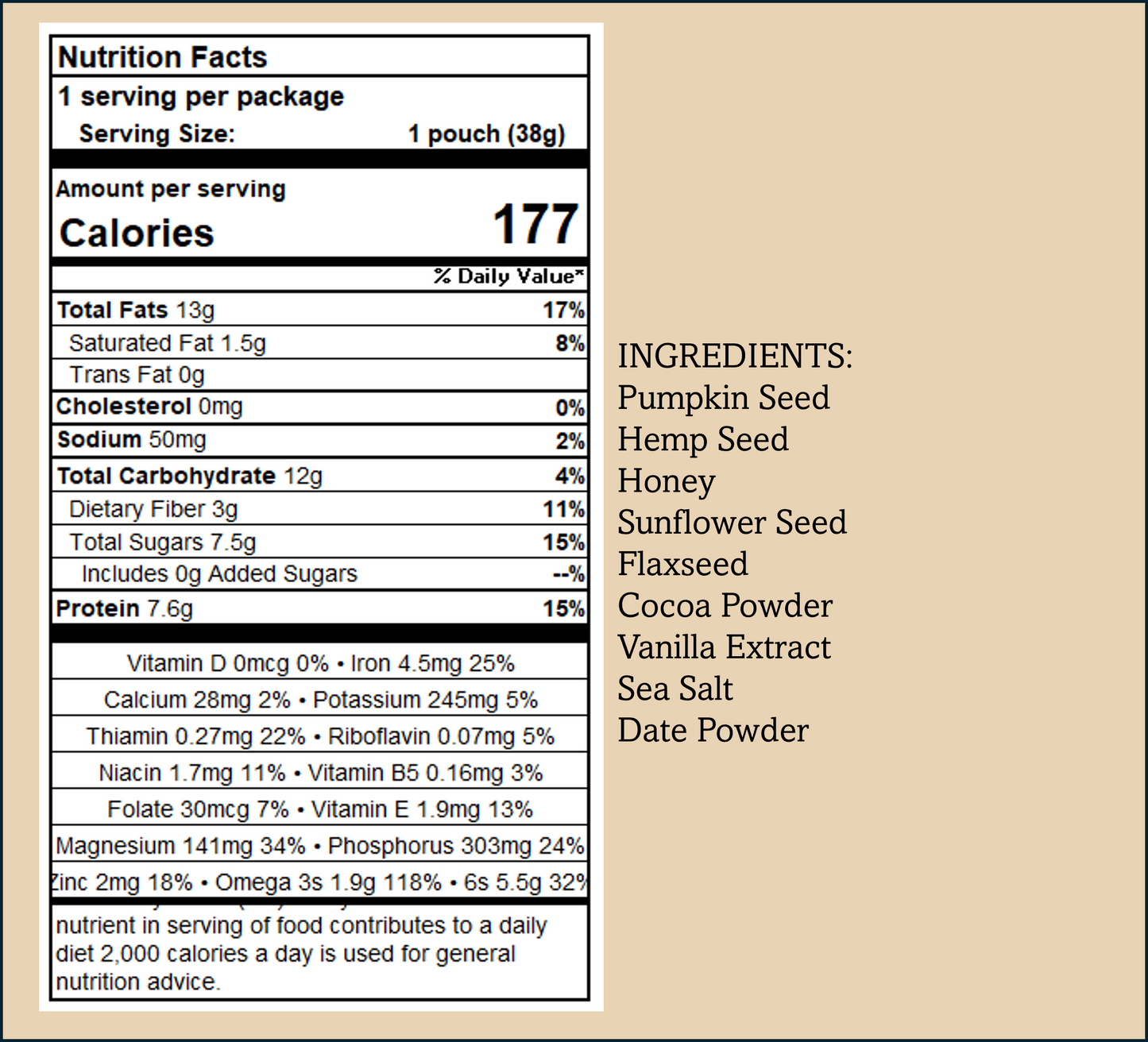 Kids Grow Crazy! nutritious bar, pack of 10